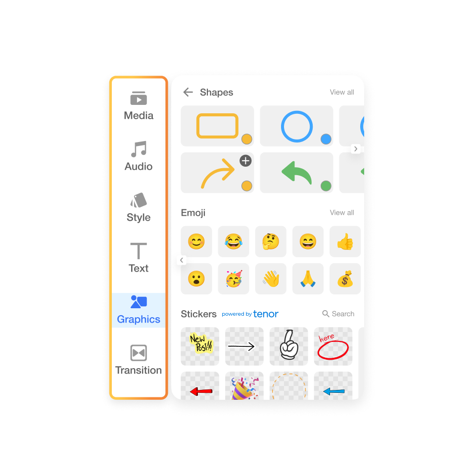 Edit and polish your ecommerce video with Visla using AI voice, animation, and branding elements.